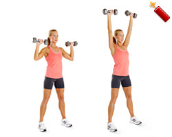 dumbbell press