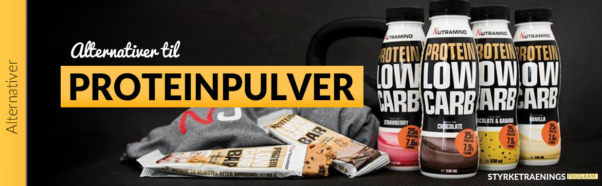 Alternativer til proteinpulver