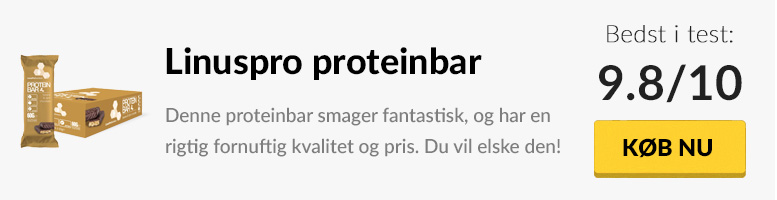 Test af Linuspro proteinbar