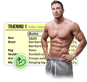 gratis træningsprogram til større muskler